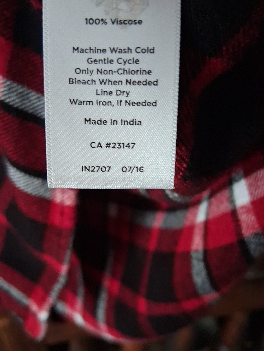 Talbots Flannel - Picture 4 of 4